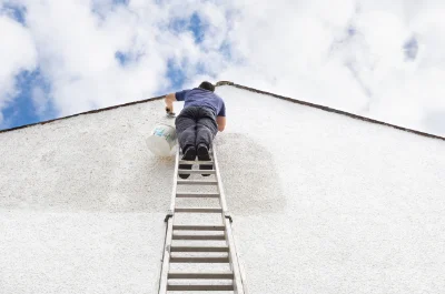Peinture extérieure à Lommoye — façades et ravalement